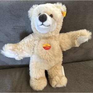 Steiff 14" Germany Tan Molly Bear Stuffed Plush Animal 100130 Ear‎ Button NWT